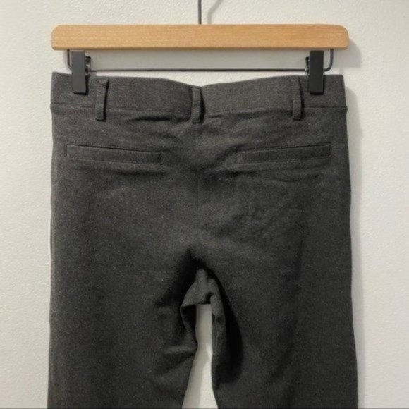 Betabrand Gray Yoga Straight Leg Pants Stretch Comfort Work Leisure Size Small - Picture 7 of 10